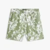 Regular Fit 7″ Tropical Print Short