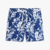 Regular Fit 7″ Tropical Print Short