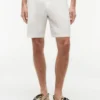 Regular Fit 8″ Linen-Blend Short