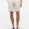 Regular Fit 9″ Sailing Flag Print Short