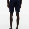 Regular Fit 9″ Sailing Flag Print Short