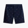 Regular Fit 9″ Sailing Flag Print Short