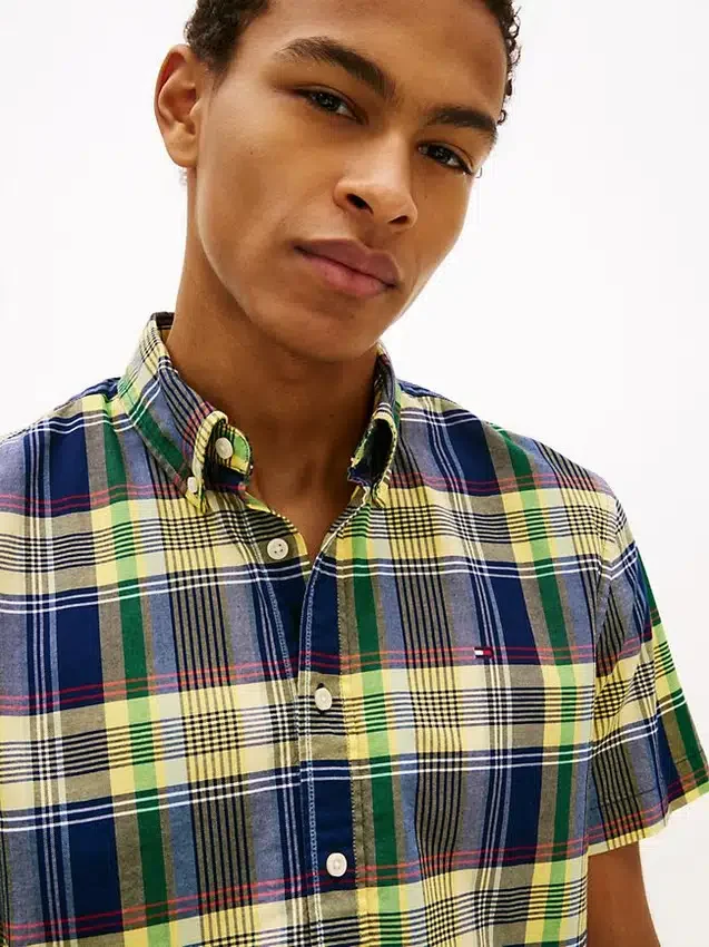 Regular Fit Bold Plaid Oxford Shirt Regular Fit Bold Plaid Oxford Shirt