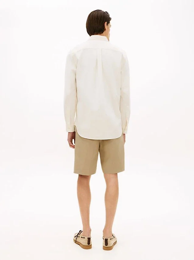 Regular Fit Brushed Twill Overshirt Regular Fit Brushed Twill Overshirt