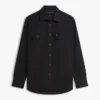Regular Fit Brushed Twill Overshirt Regular Fit Brushed Twill Overshirt