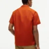 Regular Fit Cotton-Linen Camp Shirt Regular Fit Cotton-Linen Camp Shirt