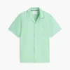 Regular Fit Cotton-Linen Camp Shirt Regular Fit Cotton-Linen Camp Shirt