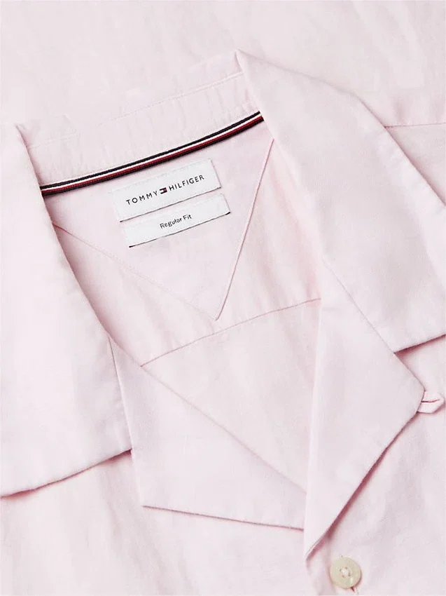 Regular Fit Cotton-Linen Camp Shirt Regular Fit Cotton-Linen Camp Shirt