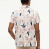 Regular Fit Floral Print Jersey Polo Regular Fit Floral Print Jersey Polo