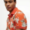 Regular Fit Floral Print Polo Regular Fit Floral Print Polo