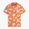 Regular Fit Floral Print Polo Regular Fit Floral Print Polo
