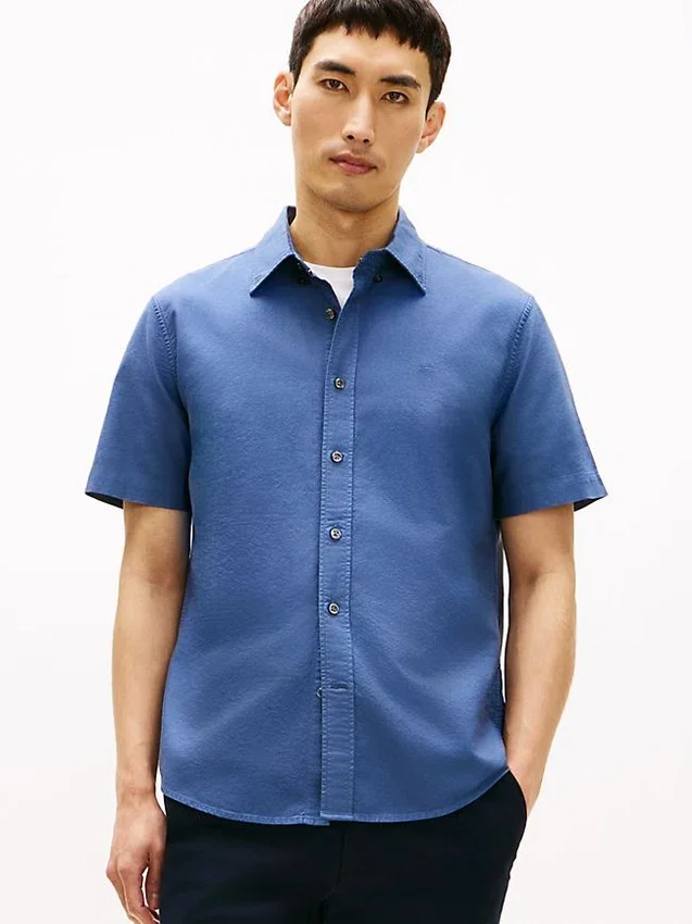 Regular Fit Garment-Dyed Oxford Shirt Regular Fit Garment-Dyed Oxford Shirt
