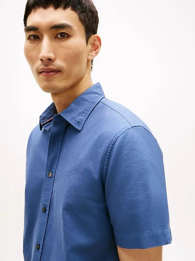 Regular Fit Garment-Dyed Oxford Shirt Regular Fit Garment-Dyed Oxford Shirt