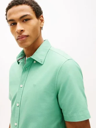 Regular Fit Garment-Dyed Oxford Shirt Regular Fit Garment-Dyed Oxford Shirt