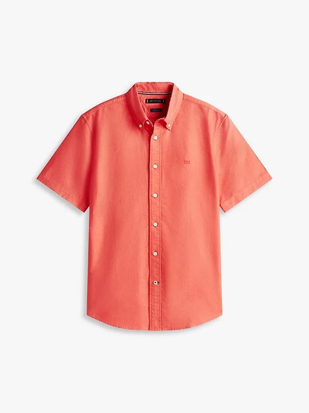 Regular Fit Garment-Dyed Oxford Shirt Regular Fit Garment-Dyed Oxford Shirt