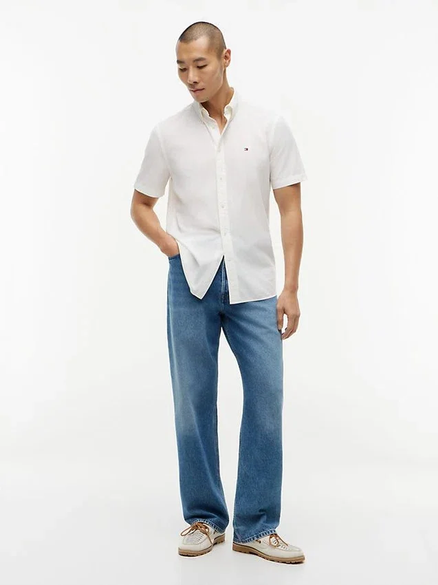 Regular Fit Garment-Dyed Shirt Regular Fit Garment-Dyed Shirt