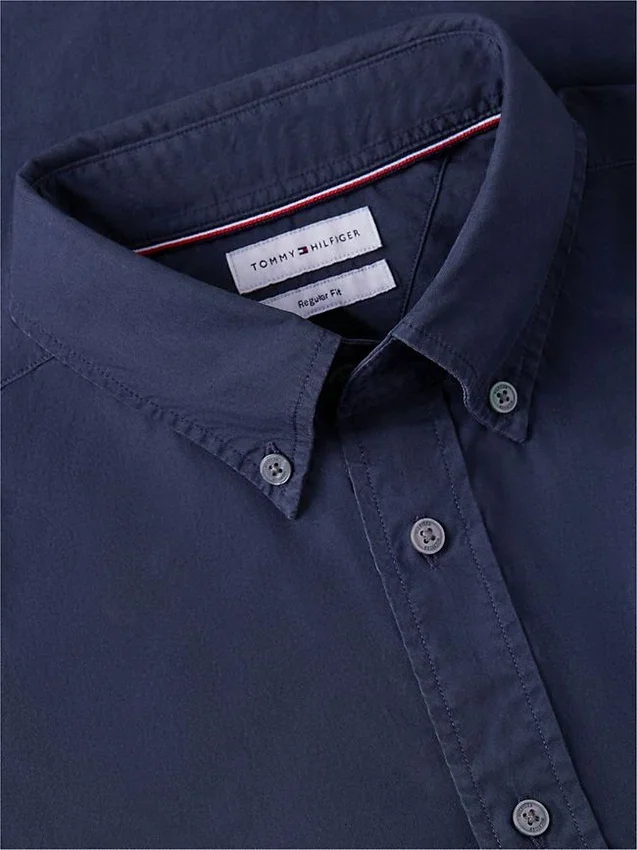 Regular Fit Garment-Dyed Shirt Regular Fit Garment-Dyed Shirt