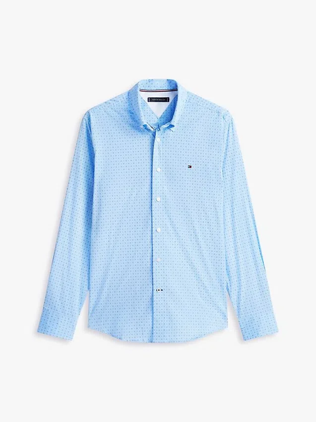 Regular Fit Geo Print All-Day Shirt Regular Fit Geo Print All-Day Shirt