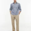 Regular Fit Gingham Linen-Blend Shirt Regular Fit Gingham Linen-Blend Shirt