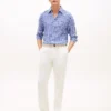 Regular Fit Gingham Linen Shirt Regular Fit Gingham Linen Shirt