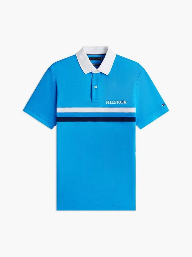 Regular Fit Hilfiger Logo Wicking Polo Regular Fit Hilfiger Logo Wicking Polo