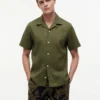 Regular Fit Linen-Blend Camp Shirt Regular Fit Linen-Blend Camp Shirt