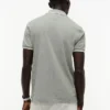 Regular Fit Linen-Blend Pique Polo
