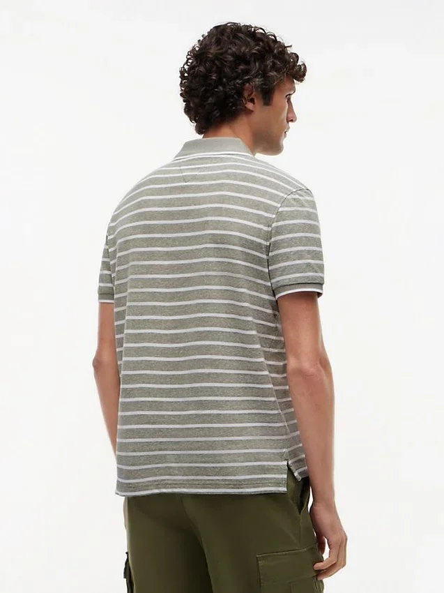Regular Fit Linen-Blend Pique Polo Regular Fit Linen-Blend Pique Polo