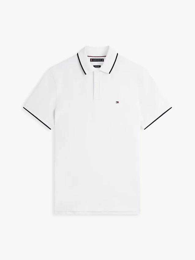 Regular Fit Linen-Blend Pique Polo Regular Fit Linen-Blend Pique Polo