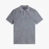 Regular Fit Linen-Blend Pique Polo Regular Fit Linen-Blend Pique Polo