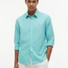 Regular Fit Linen-Blend Shirt Regular Fit Linen-Blend Shirt