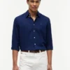 Regular Fit Linen-Blend Shirt Regular Fit Linen-Blend Shirt