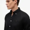 Regular Fit Linen-Blend Shirt Regular Fit Linen-Blend Shirt