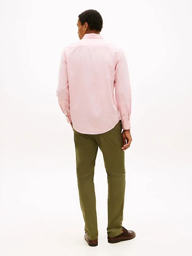 Regular Fit Linen-Blend Shirt Regular Fit Linen-Blend Shirt