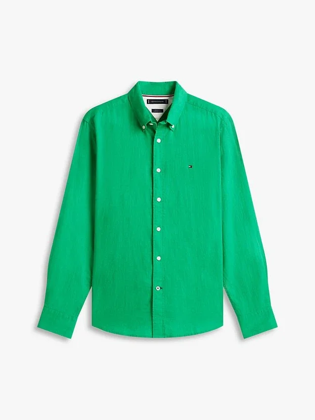 Regular Fit Linen-Blend Shirt Regular Fit Linen-Blend Shirt