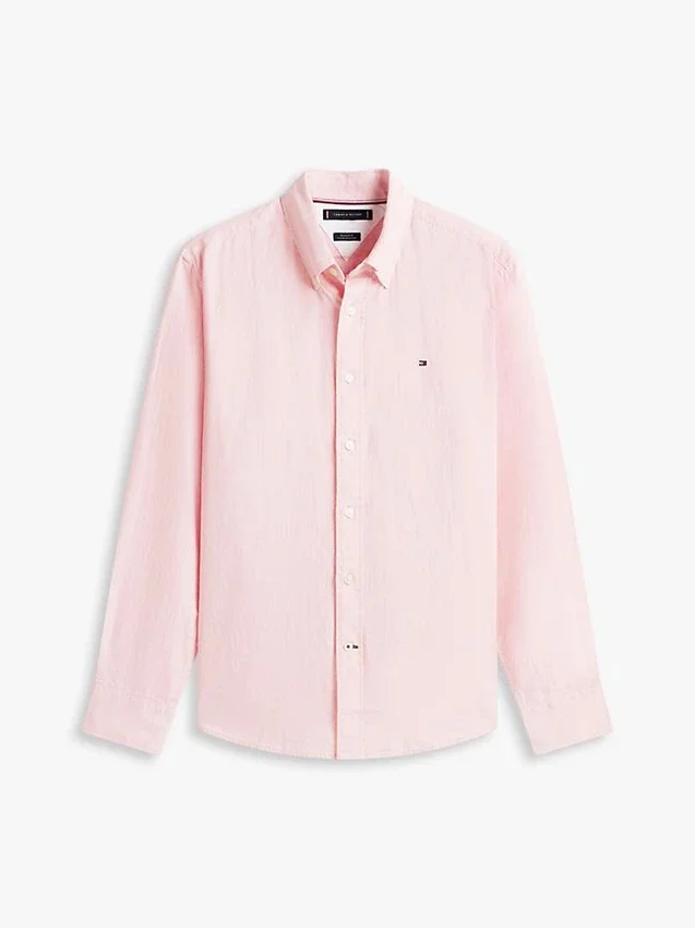 Regular Fit Linen-Blend Shirt Regular Fit Linen-Blend Shirt