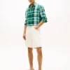 Regular Fit Madras Check Linen Shirt