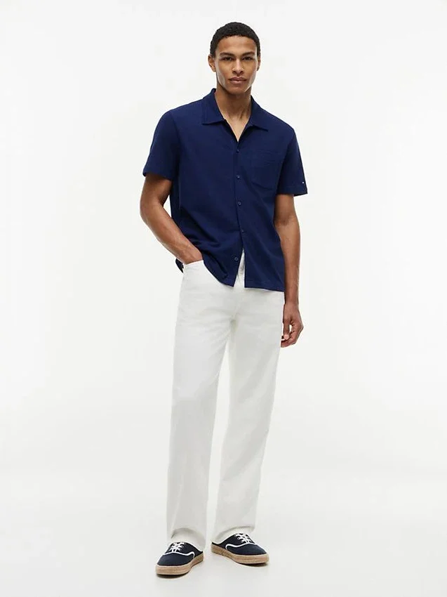 Regular Fit Mesh Pocket Shirt Polo Regular Fit Mesh Pocket Shirt Polo