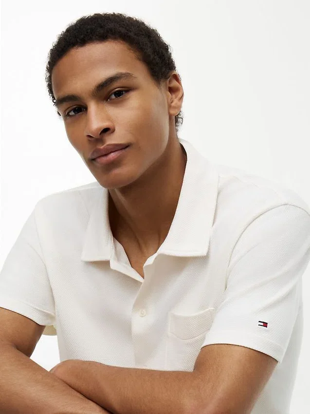Regular Fit Mesh Pocket Shirt Polo Regular Fit Mesh Pocket Shirt Polo