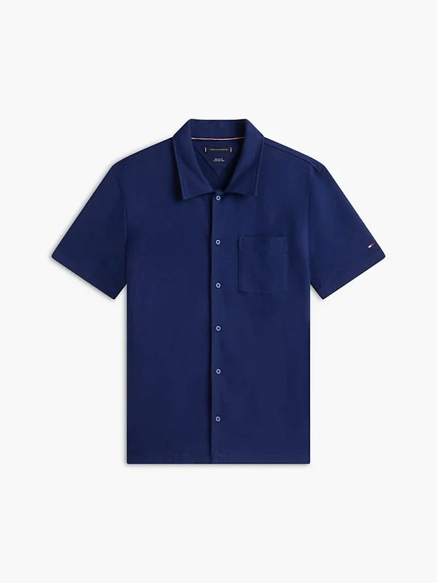 Regular Fit Mesh Pocket Shirt Polo Regular Fit Mesh Pocket Shirt Polo