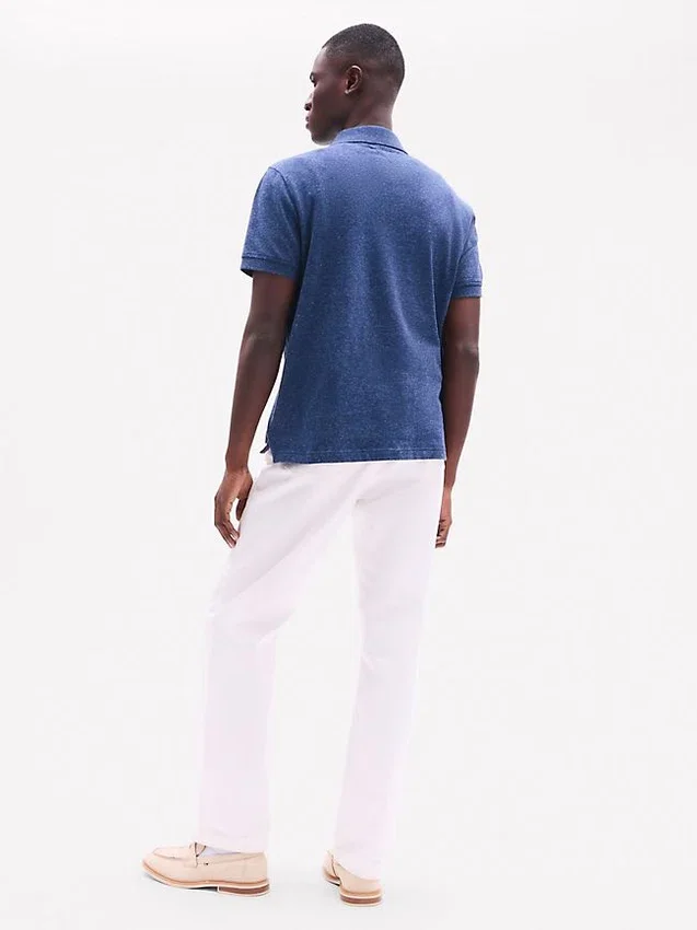 Regular Fit Monotype Mouline Polo Regular Fit Monotype Mouline Polo