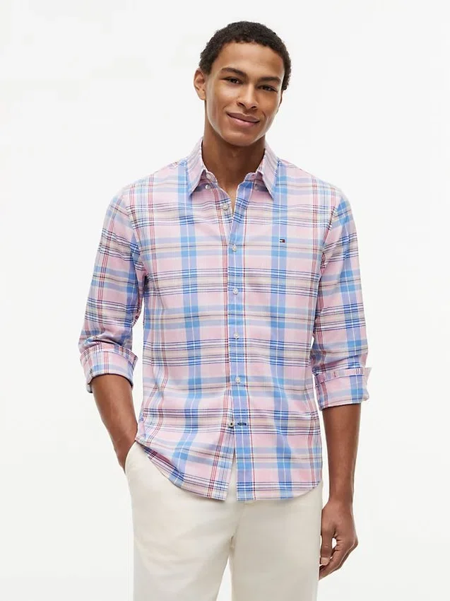 Regular Fit Plaid All-Day Shirt Regular Fit Plaid All-Day Shirt