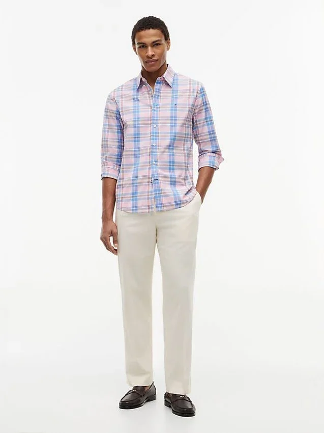 Regular Fit Plaid All-Day Shirt Regular Fit Plaid All-Day Shirt