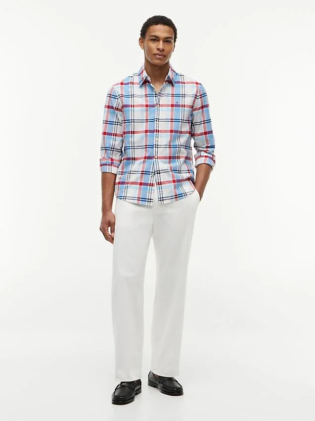 Regular Fit Plaid Oxford Shirt Regular Fit Plaid Oxford Shirt