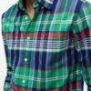 Regular Fit Plaid Oxford Shirt Regular Fit Plaid Oxford Shirt