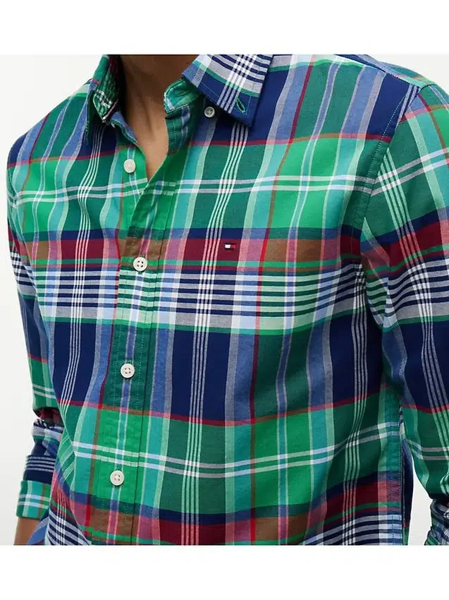 Regular Fit Plaid Oxford Shirt Regular Fit Plaid Oxford Shirt