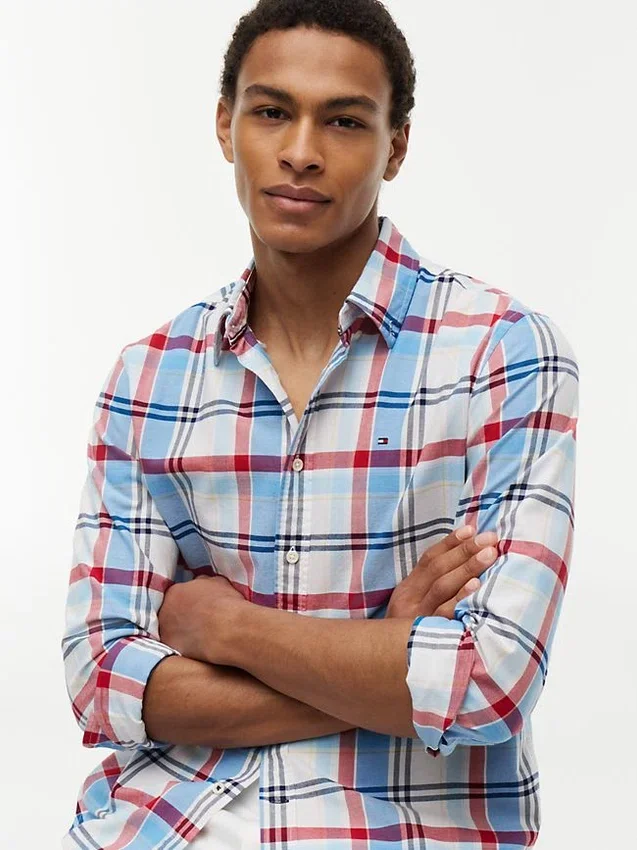 Regular Fit Plaid Oxford Shirt Regular Fit Plaid Oxford Shirt