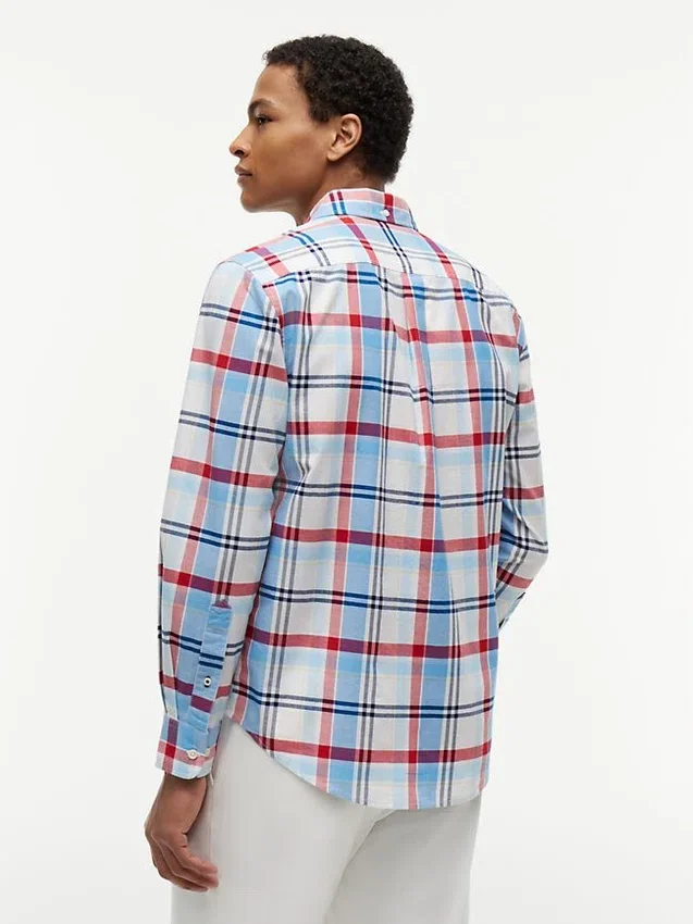 Regular Fit Plaid Oxford Shirt Regular Fit Plaid Oxford Shirt