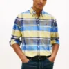 Regular Fit Plaid Stretch Oxford Shirt Regular Fit Plaid Stretch Oxford Shirt