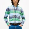 Regular Fit Plaid Stretch Oxford Shirt Regular Fit Plaid Stretch Oxford Shirt